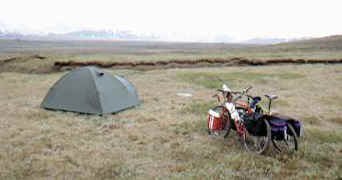 Camping au nord de Pingvellir sur la route 52